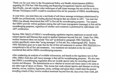 OSHA Responds to APTA by Affirming the PT’s Role in First Aid